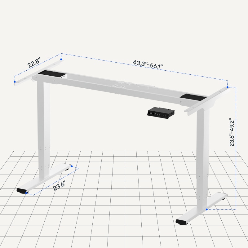 E5 Electric Height Adjustable Standing Desk | FlexiSpot US